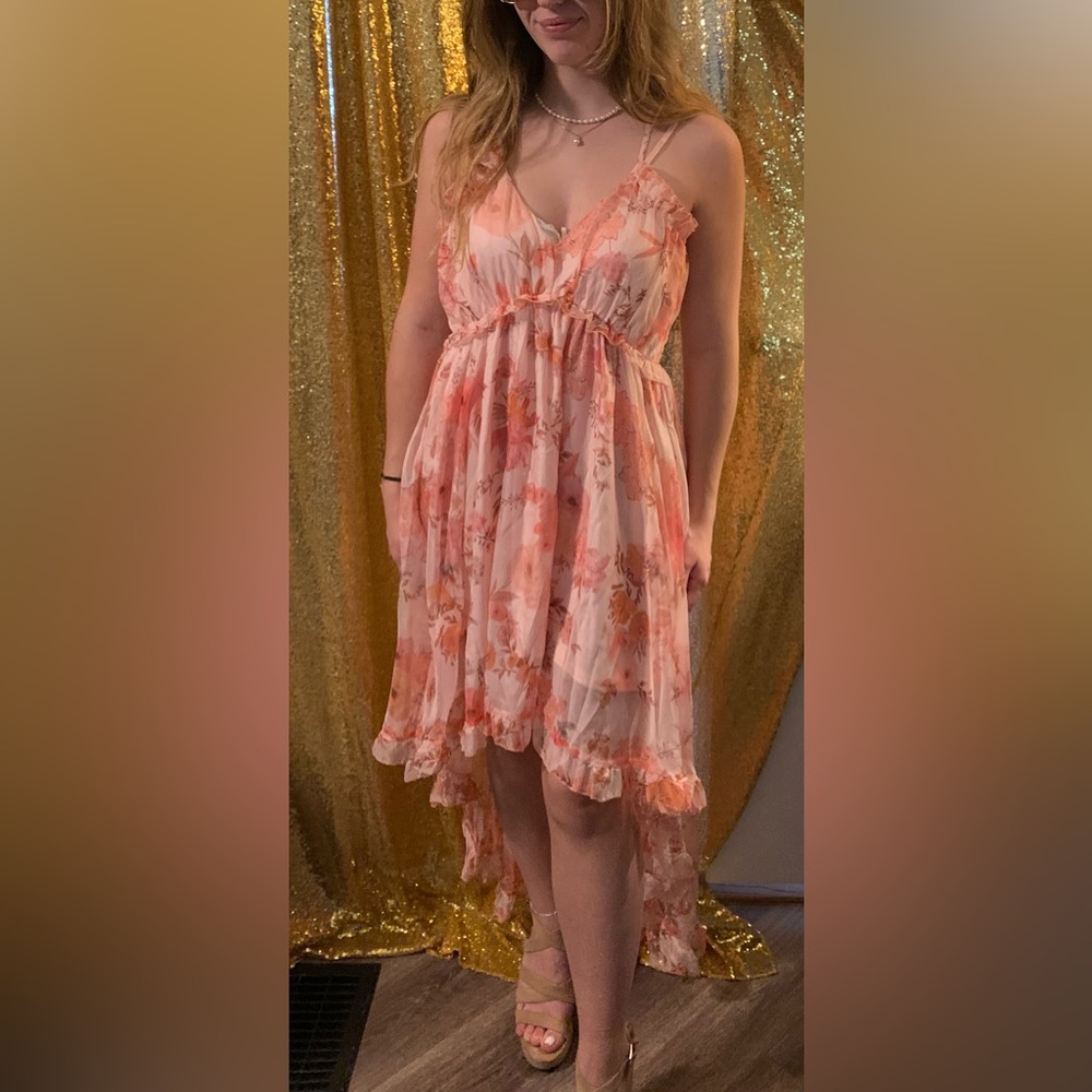 Summer hi lo dress